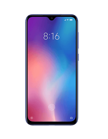 Blue Lace Long Sleeve Dress